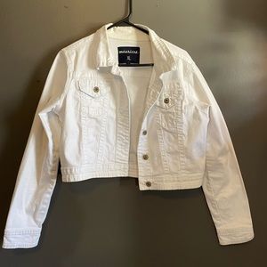 Maurices XL White Jean Jacket.